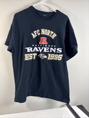 Athletic Works Black Baltimore Ravens Short Sleeve Tee